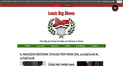 Desktop Screenshot of louisbigshoes.com