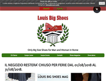 Tablet Screenshot of louisbigshoes.com
